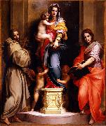 Andrea del Sarto Madonna of the Harpies oil on canvas